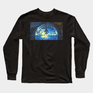 Mass Effect Illusive Man Starry Night Long Sleeve T-Shirt